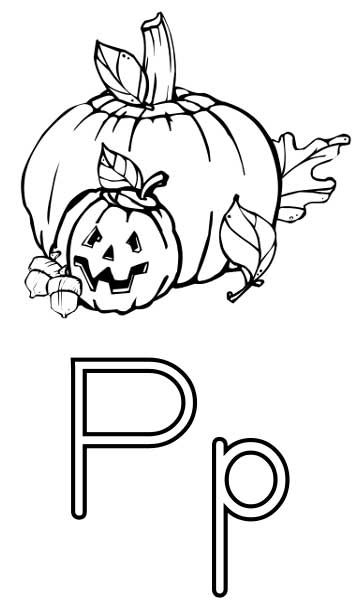 A Printable Abc Coloring Picture For Halloween 10